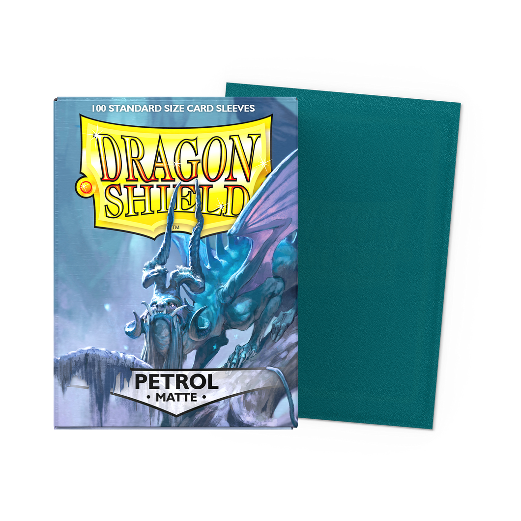 Dragon Shield - Petrol Matte Sleeves (100 Count)