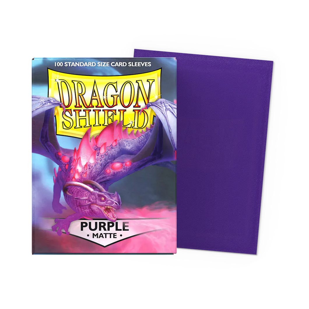 Dragon Shield - Purple Matte Sleeves (100 Count)