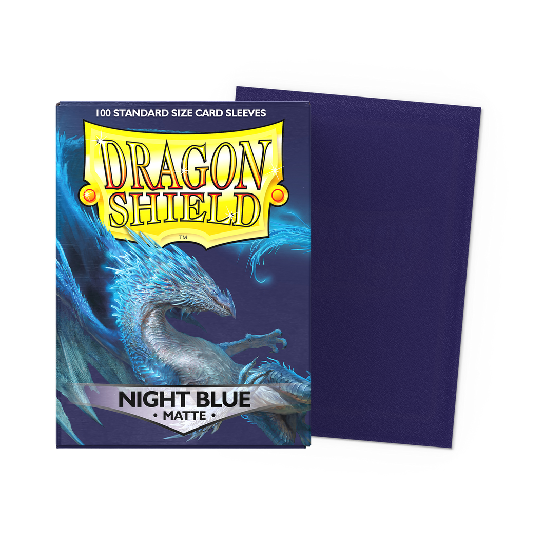 Dragon Shield - Night Blue Matte Sleeves (100 count)