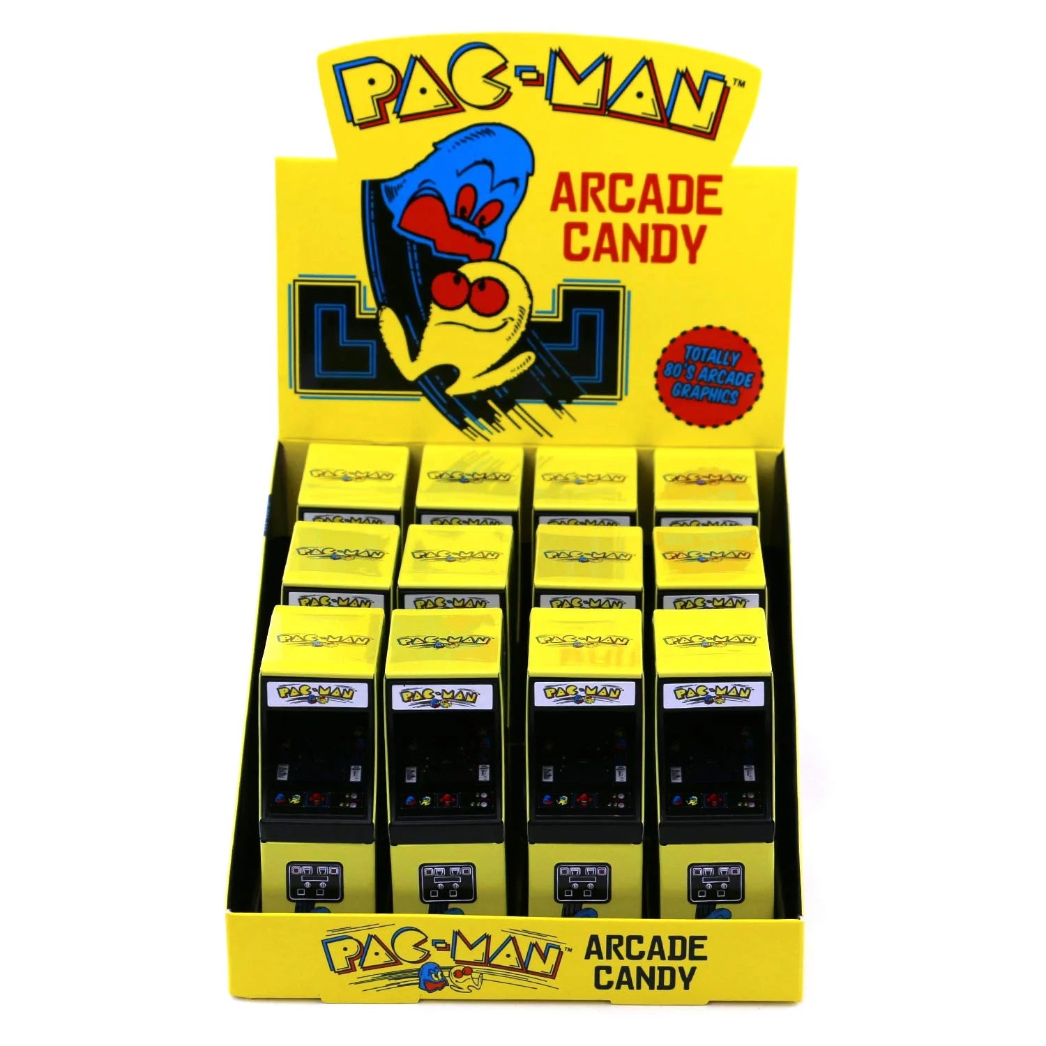 Pac-man Arcade Tin, Strawberry Flavored – R.E.V. Collectibles