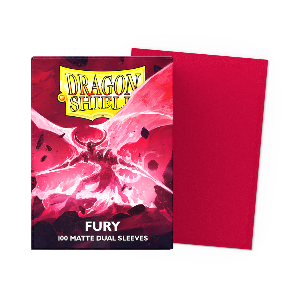 Dragon Shield - Fury Matte Dual Sleeves (100 count)