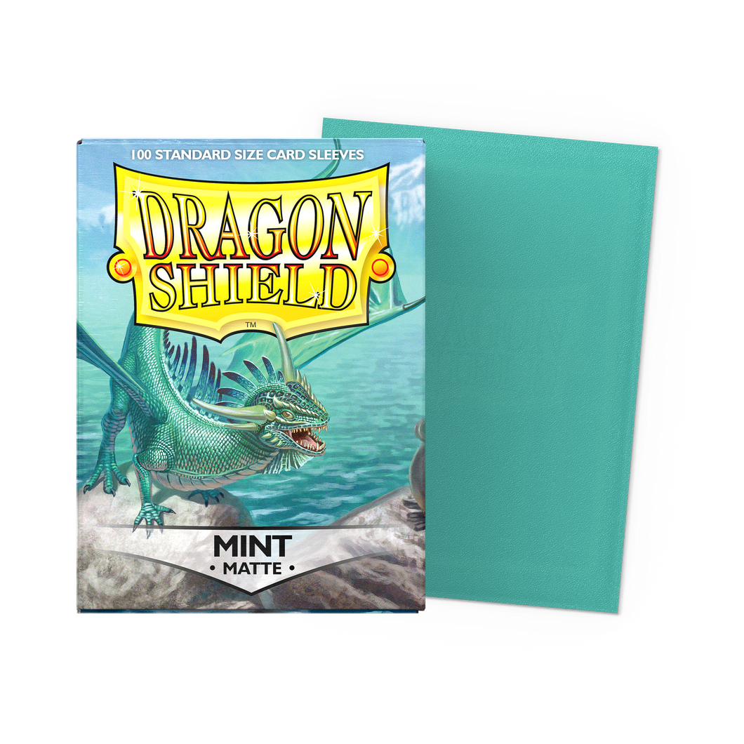 Dragon Shield - Mint Matte Sleeves (100 Count)