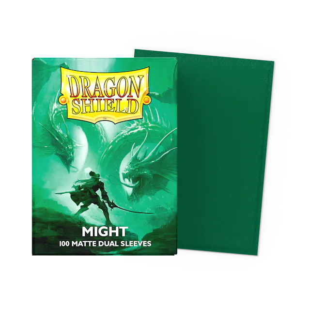 Dragon Shield - Might Matte Dual Sleeves (100 count)