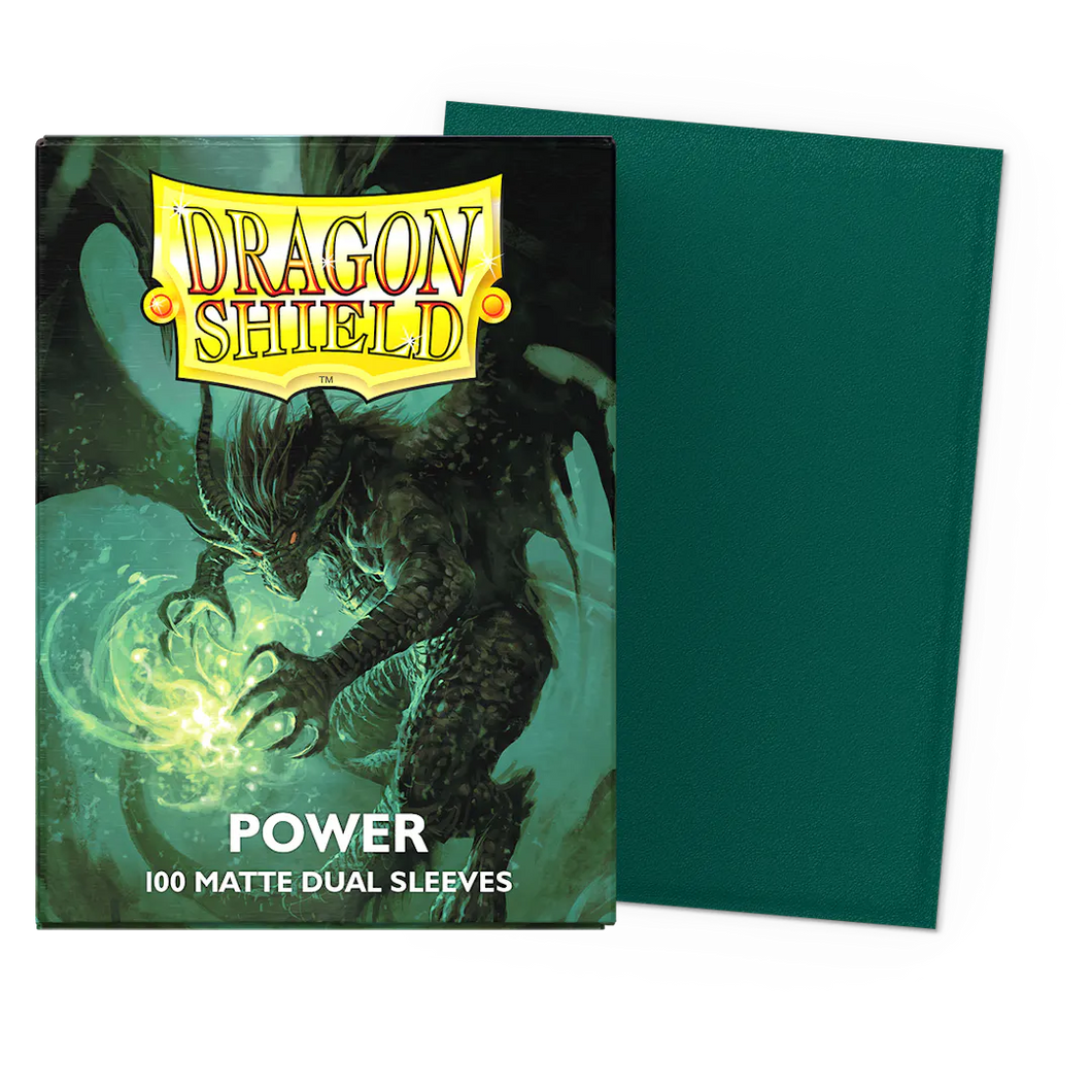 Dragon Shield - Power Matte Dual Sleeves (100 count)