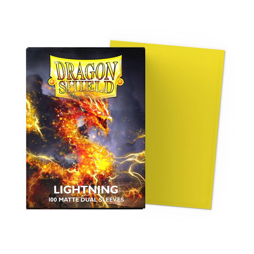 Dragon Shield - Lightning Matte Dual Sleeves (100 count)