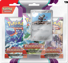 Load image into Gallery viewer, Pokemon TCG: Paldea Evolved 3 Pack Blister [Random]
