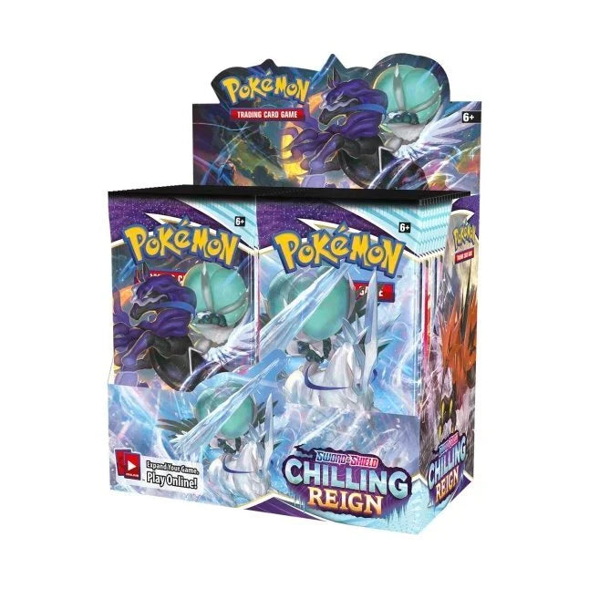 Pokemon TCG: Sword & Shield-Chilling Reign Booster Display Box