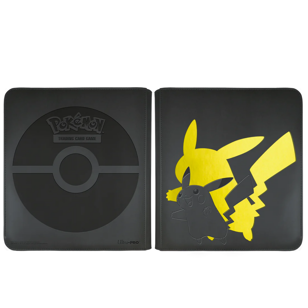 Elite Series: Pikachu 12-Pocket Zippered PRO-Binder for Pokémon