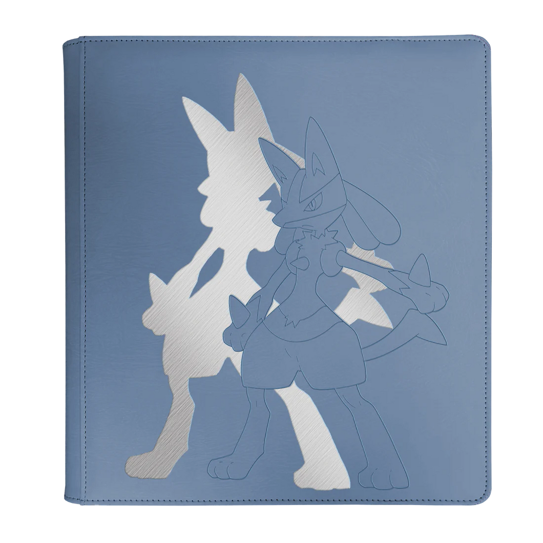 Elite Series Lucario 12-Pocket Zippered PRO-Binder for Pokémon