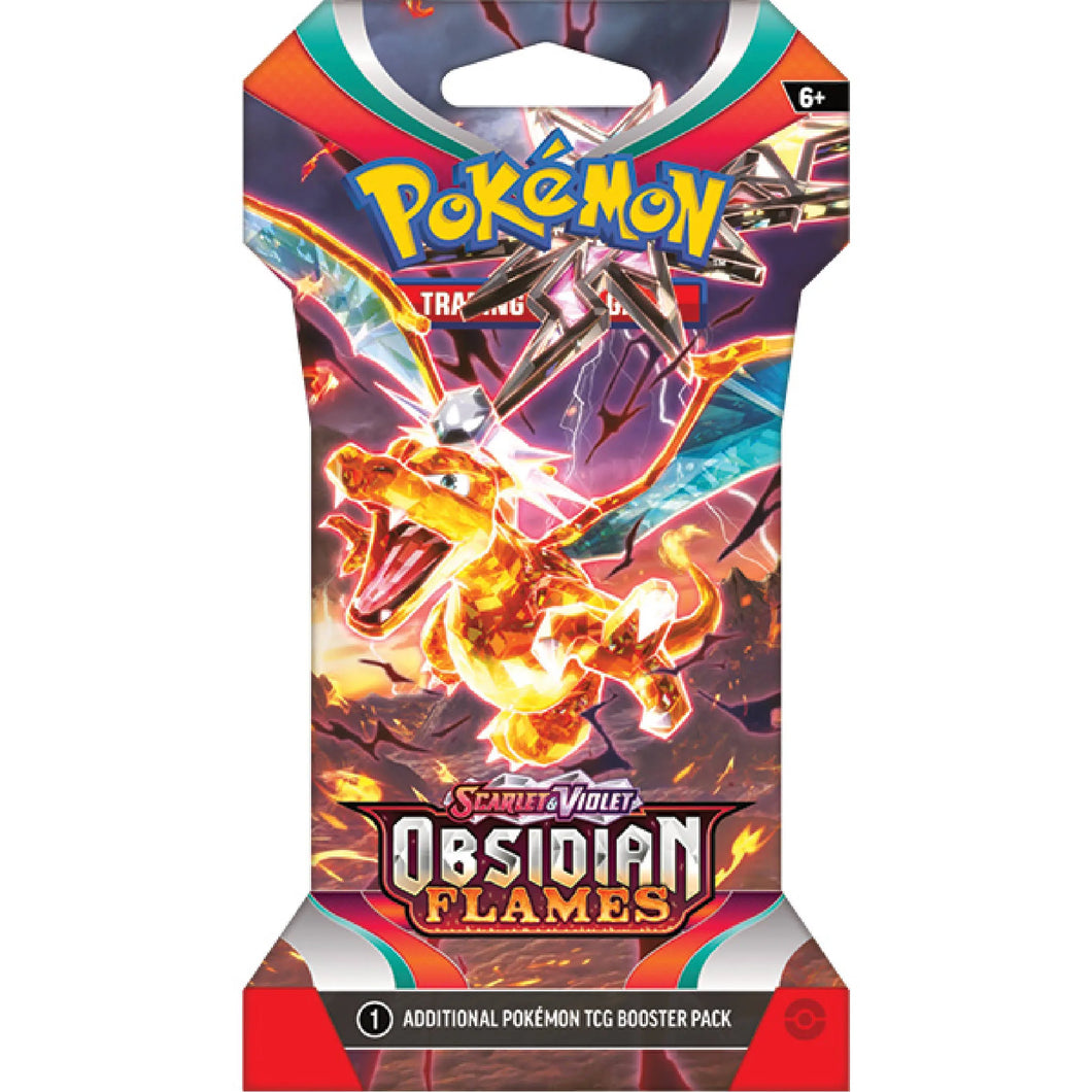Pokémon TCG: Obsidian Flames Sleeved Booster Pack