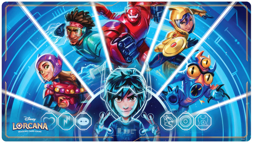 Lorcana TCG: Archazia’s Island Playmat Big Hero 6