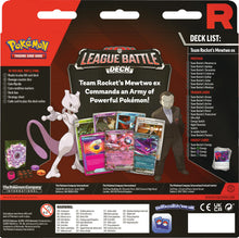Load image into Gallery viewer, Pokémon TCG: Team Rocket’s Mewtwo ex League Battle Deck
