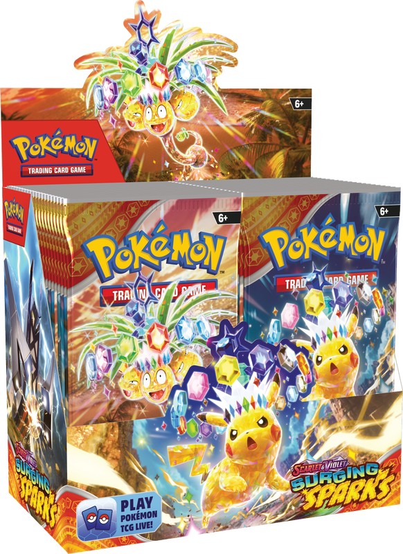 Pokemon TCG: Surging Sparks Booster Box - SV08