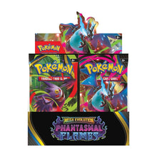 Load image into Gallery viewer, Pokémon TCG: Mega Evolution-Phantasmal Flames Booster Display Box (36 Packs)
