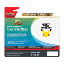 Load image into Gallery viewer, Pokémon TCG: 30th Celebration Tech Sticker Collection (Lucario &amp; Alolan Exeggutor)

