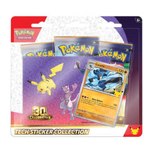 Load image into Gallery viewer, Pokémon TCG: 30th Celebration Tech Sticker Collection (Lucario &amp; Alolan Exeggutor)
