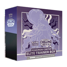 Load image into Gallery viewer, Chilling Reign Pokemon Center Elite Trainer Box

