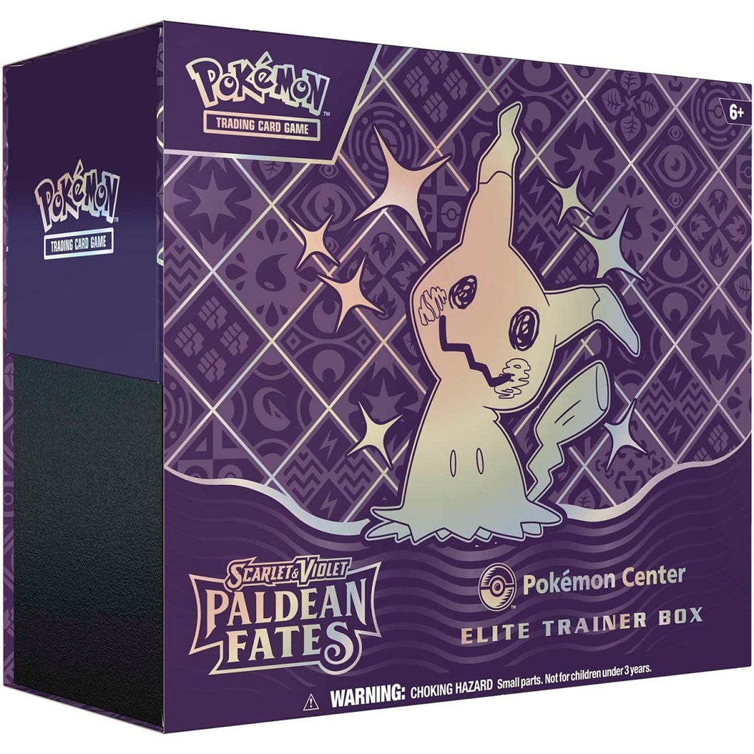 Paldean Fates Pokemon Center Elite Trainer Box