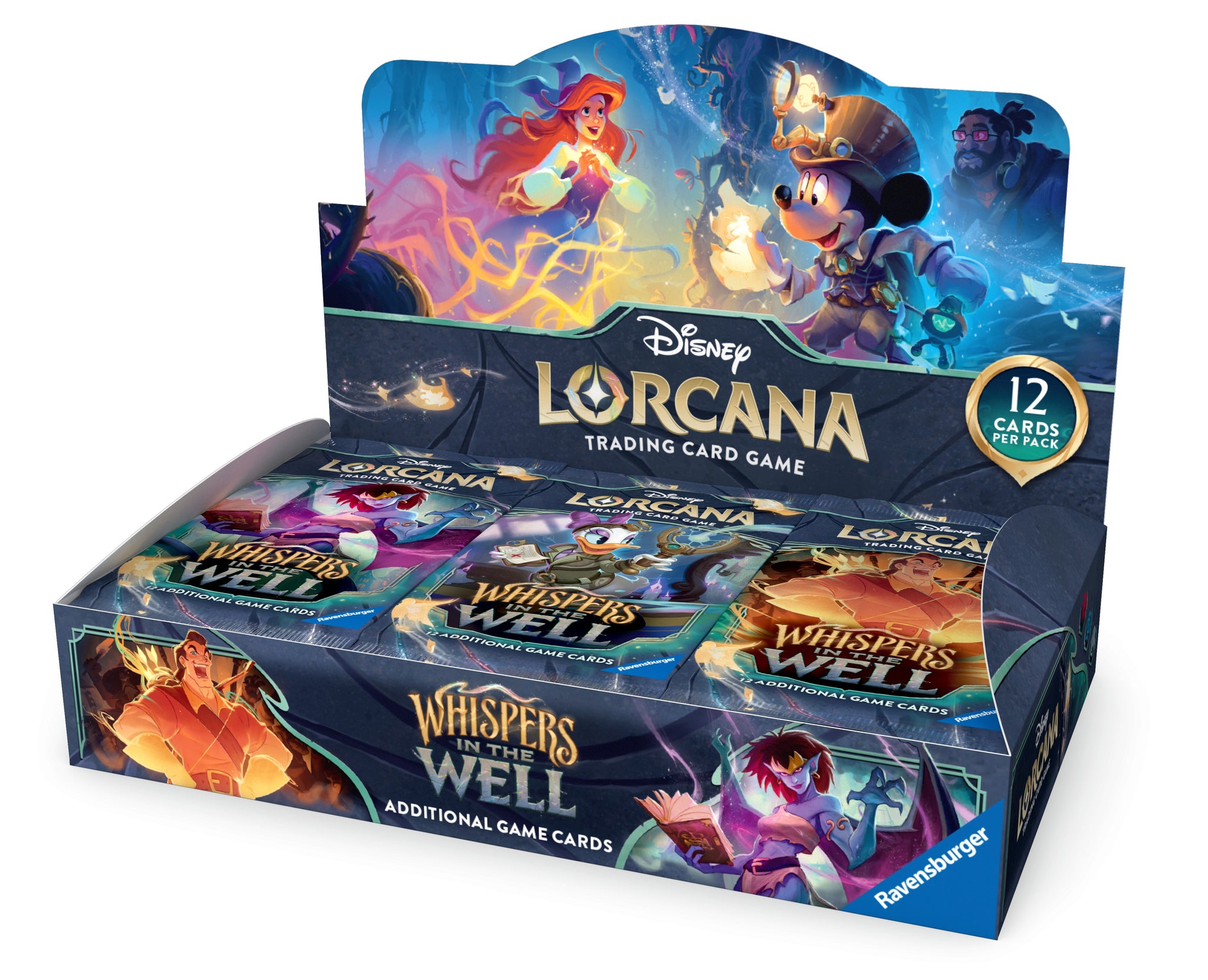 Disney Lorcana TCG: Whispers in the Well Booster Box – R.E.V.