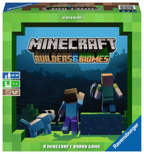 Load image into Gallery viewer, Ravensburger Minecraft: Builders &amp; Biomes Strategy Board Game
