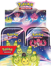 Load image into Gallery viewer, Pokémon TCG: Scarlet &amp; Violet—Paldean Fates Mini Tin Display (Sealed)
