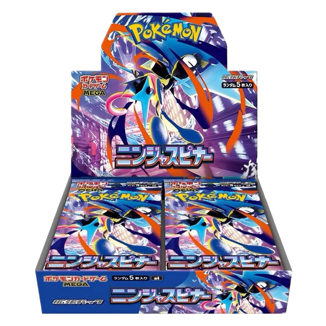 Pokemon TCG: Ninja Spinner MEGA Japanese Booster Box – R.E.V. Collectibles