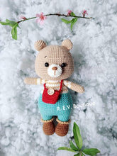 Load image into Gallery viewer, Rusty the Adventurer - 25cm Handmade Crochet
