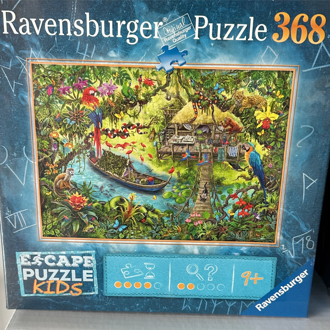 Escape Kids Puzzle: Jungle Journey 368 Pieces