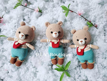 Load image into Gallery viewer, Rusty the Adventurer - 25cm Handmade Crochet
