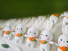 Load image into Gallery viewer, Bunny Hoppington - 25cm Handmade Crochet
