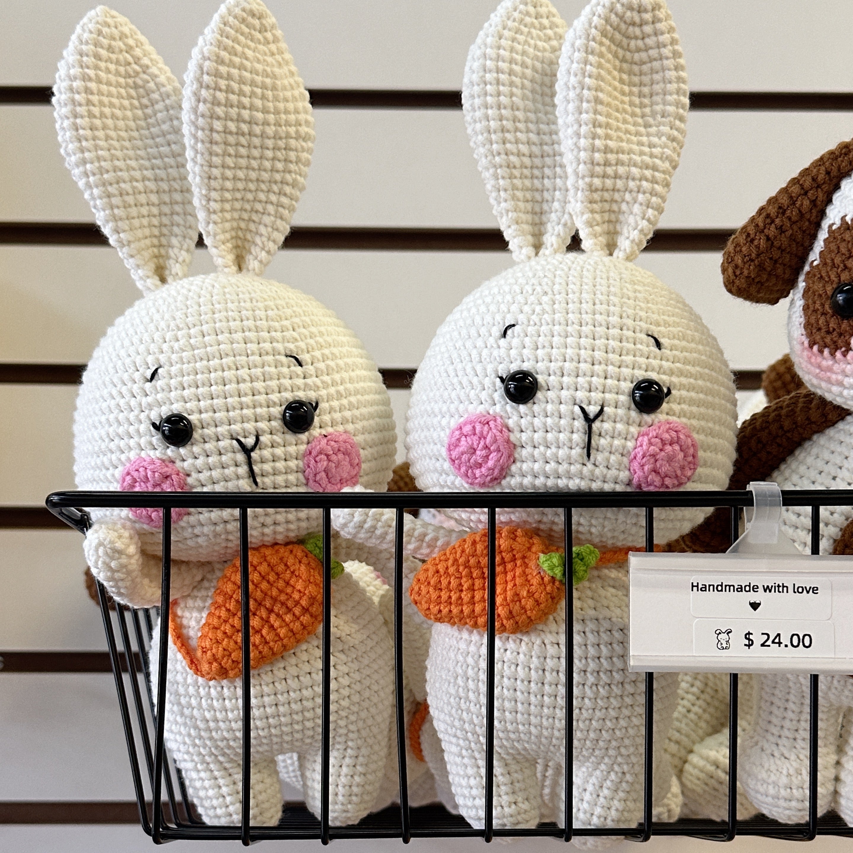 Bunny Hoppington - 25cm Handmade Crochet – R.E.V. Collectibles