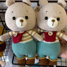 Load image into Gallery viewer, Rusty the Adventurer - 25cm Handmade Crochet
