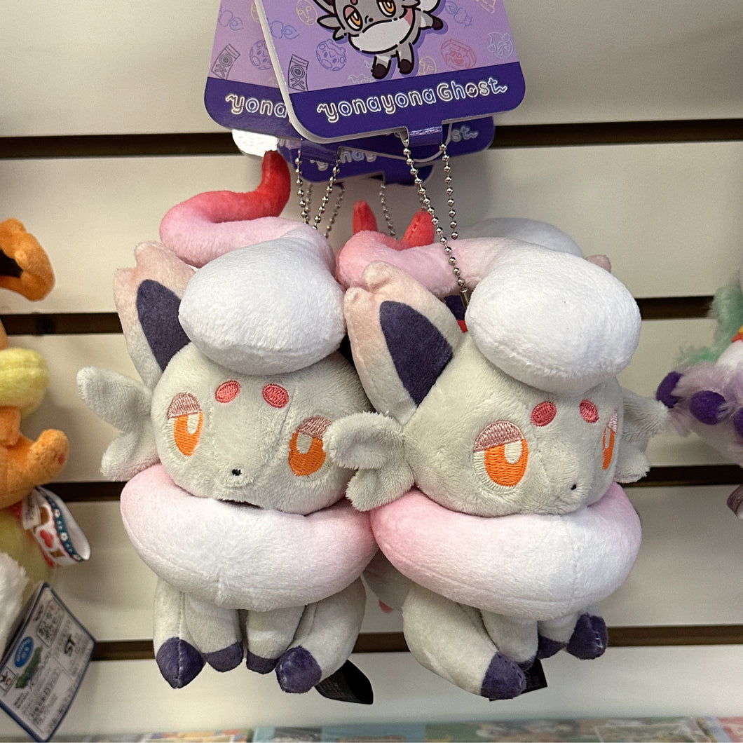 Hisuian Zorua Luminous Mascot Plush Keychain yonayonaGhost