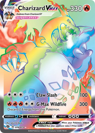 Charizard VMAX (Secret) - Champion's Path - Near Mint