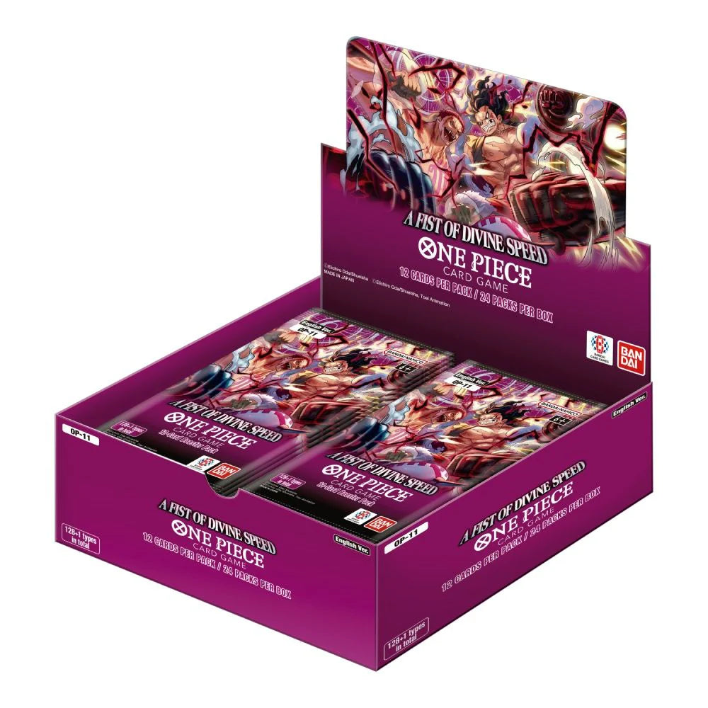 One Piece TCG: OP-11 A Fist of Divine Speed Booster Box
