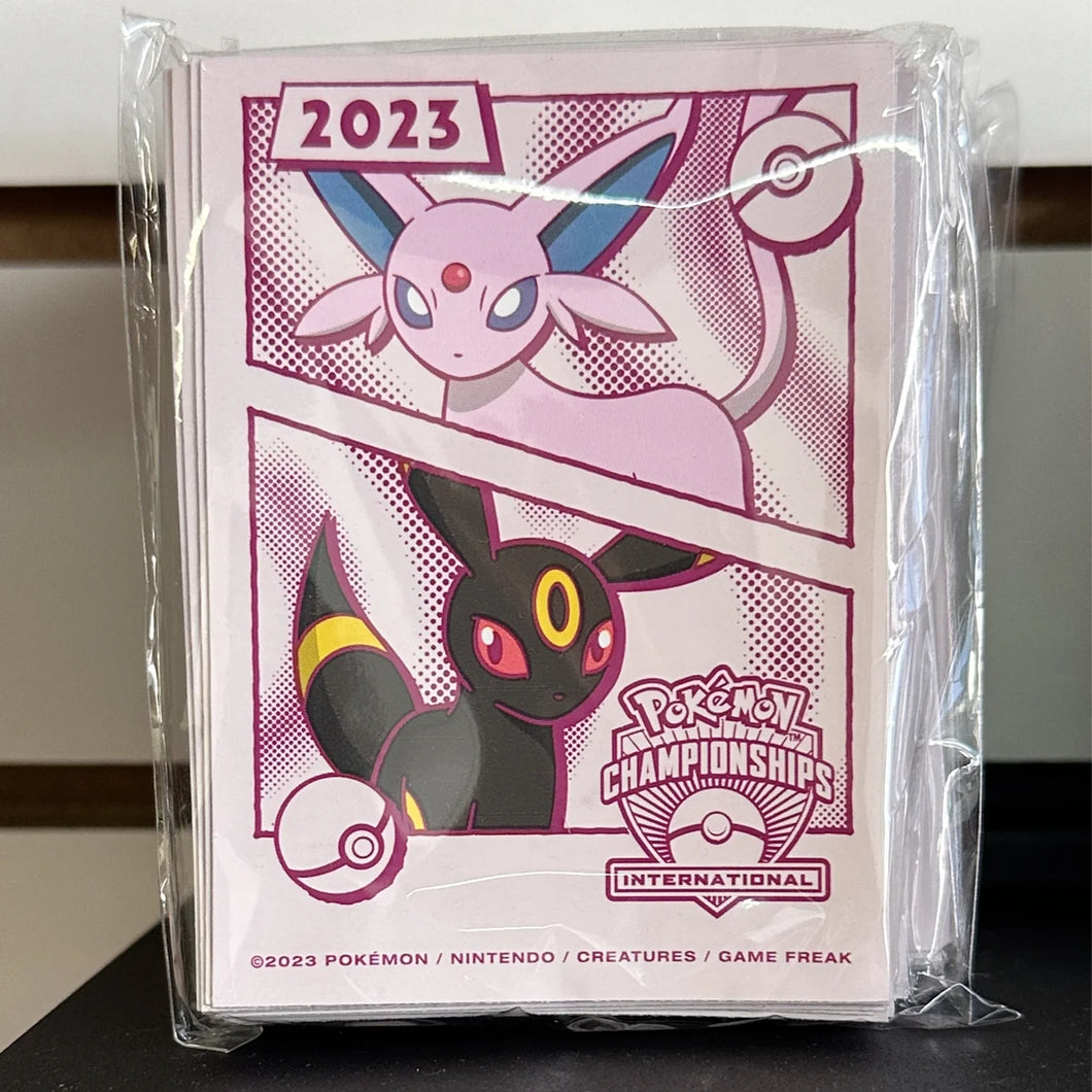 Espeon & Umbreon Card Sleeves (65ct) NAIC 2023 Exclusive