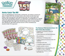 Load image into Gallery viewer, Pokemon TCG : Scarlet &amp; Violet - 151 Elite Trainer Box
