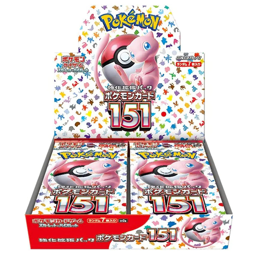 Pokemon TCG Scarlet & Violet 151 Booster Box Japanese