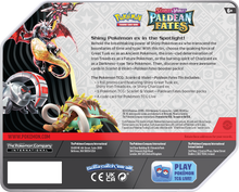 Load image into Gallery viewer, Pokémon TCG: Scarlet &amp; Violet—Paldean Fates Tin

